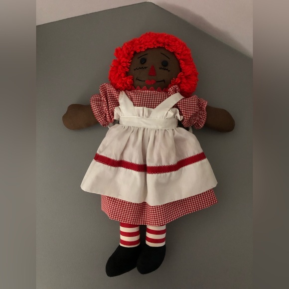 Hand Crafted Other - Vintage Handmade oOaK African American Raggedy Ann Super Cute Red Hair